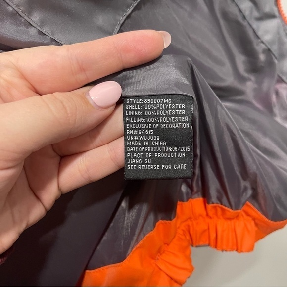 Protection System Puffer Quilted Jacket Grey Kids Size 18/20 - Picture 9 of 9